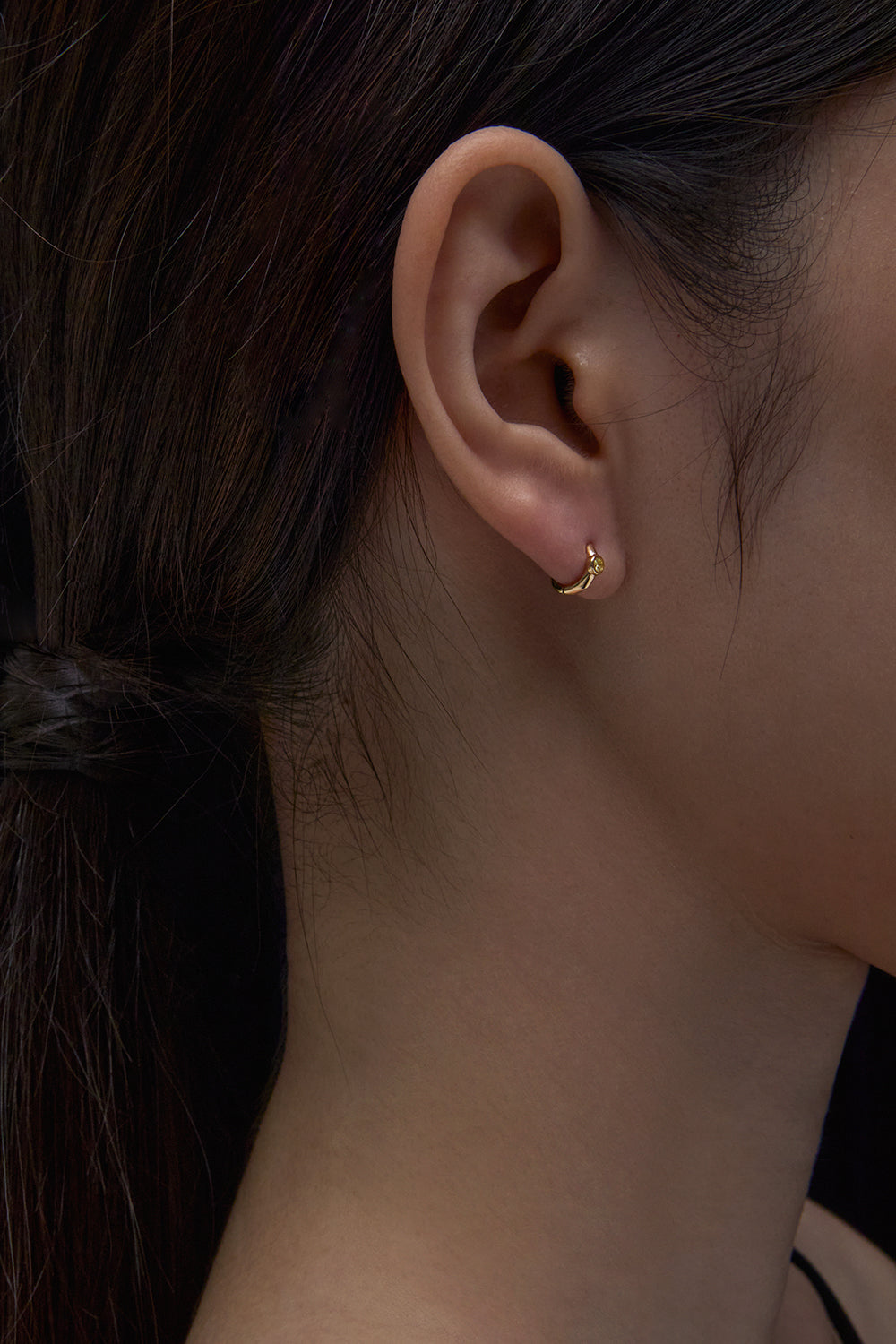 RENAISSANCE YELLOW DIAMOND ORB HOOPS