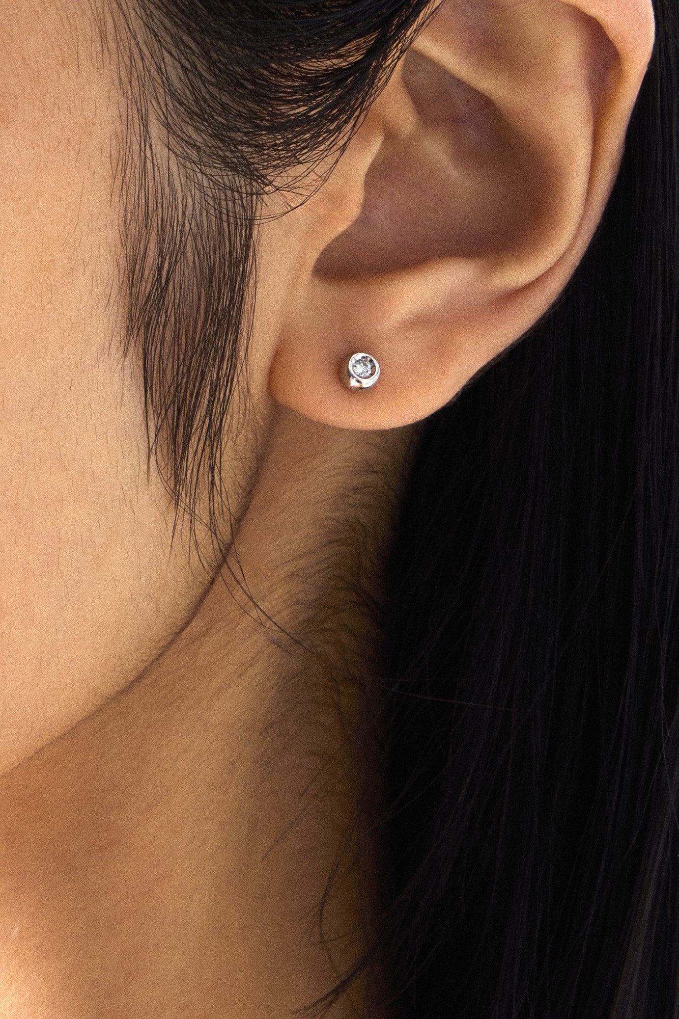 10K WHITE GOLD DIA PERFECTION STUDS LARGE