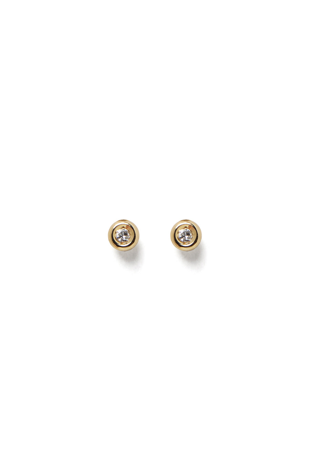 10K GOLD DIA PERFECTION STUDS LARGE