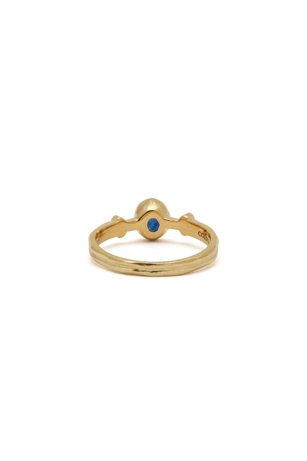 RENAISSANCE COLUMN SAPPHIRE RING