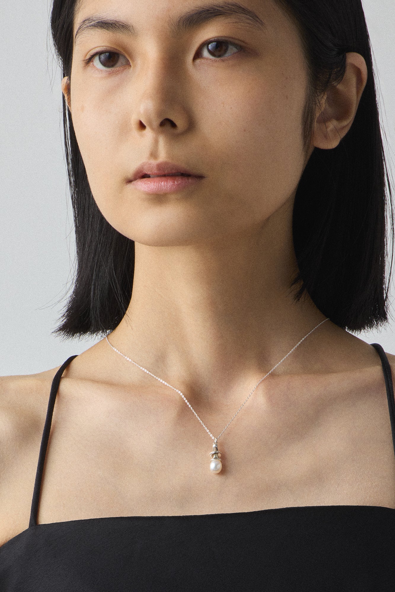PEARL BELL NECKLACE
