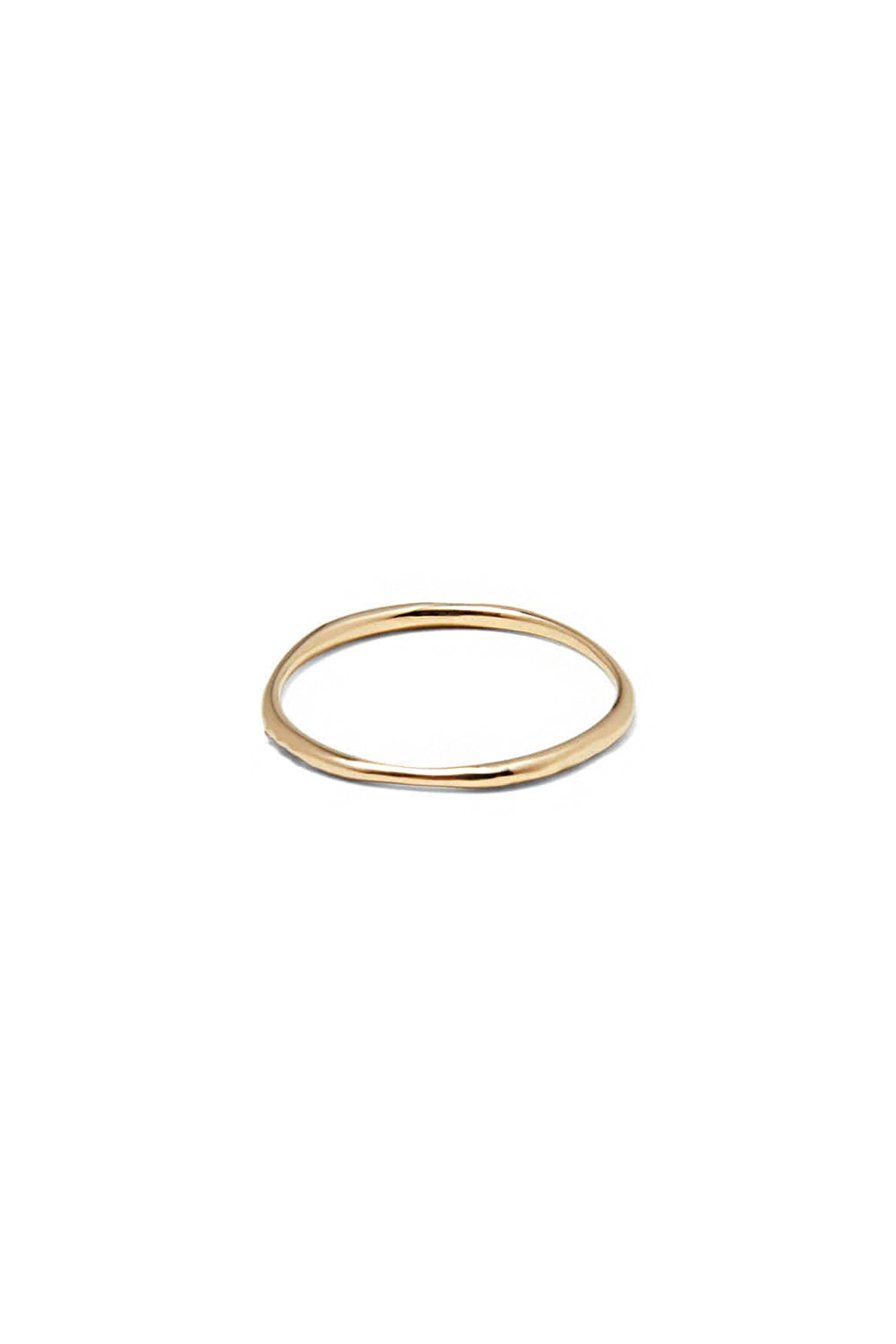 SLIM BODY TRIO DIAMONDS YELLOW GOLD RING