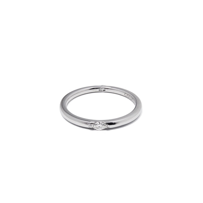 SLIM BODY DUO MARQUISE DIAMOND WHITE GOLD RING - COLDFRAME