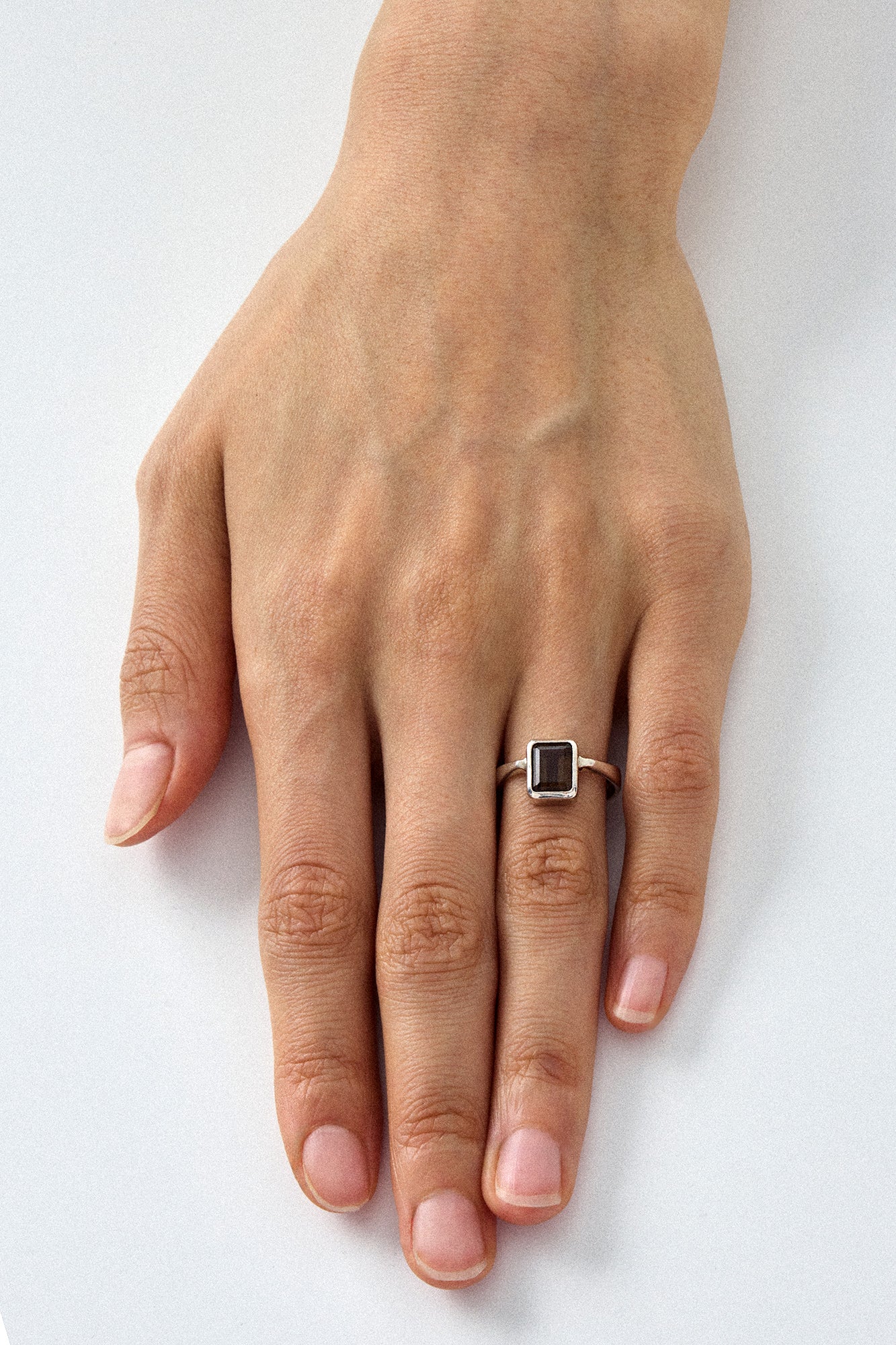 SMOKY QUARTZ RING