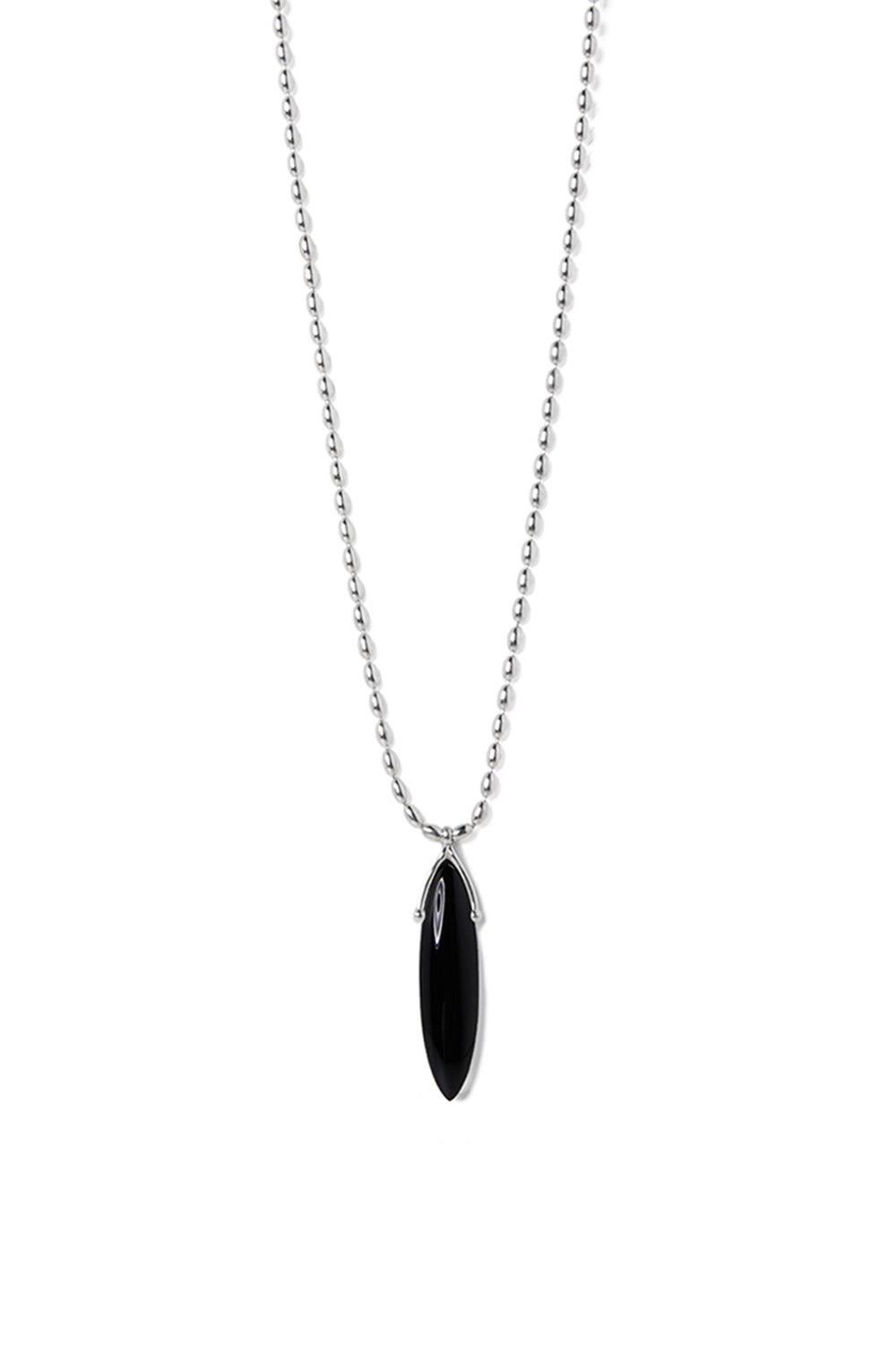 BOHO OVAL ONYX NECKLACE