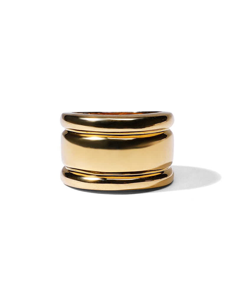POTTERY VESSEL GOLD RING