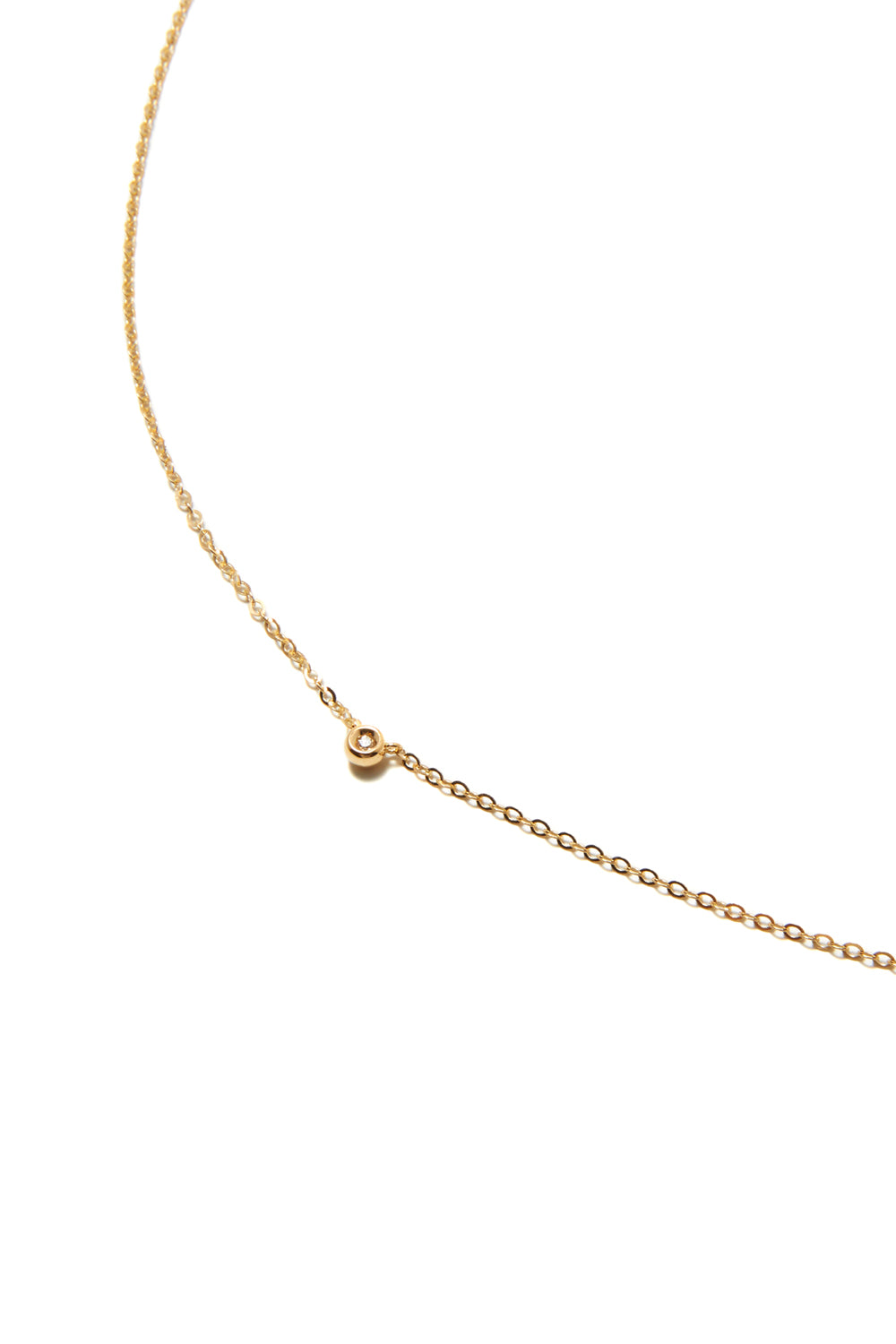 18K GOLD DIA PERFECTION NECKLACE SMALL