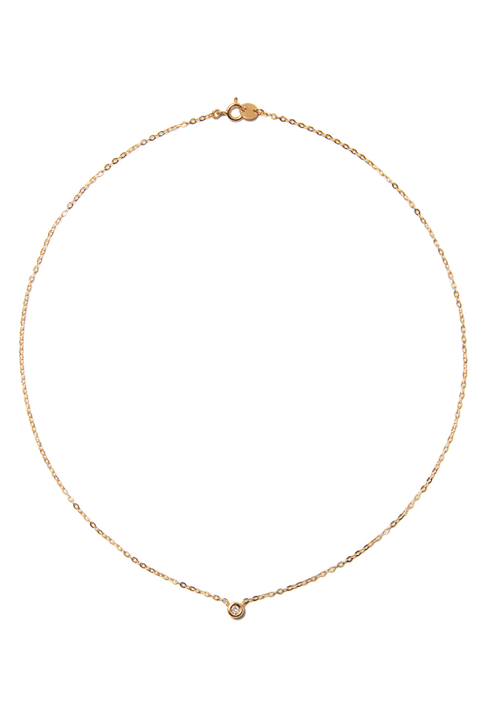 18K GOLD DIA PERFECTION NECKLACE LARGE