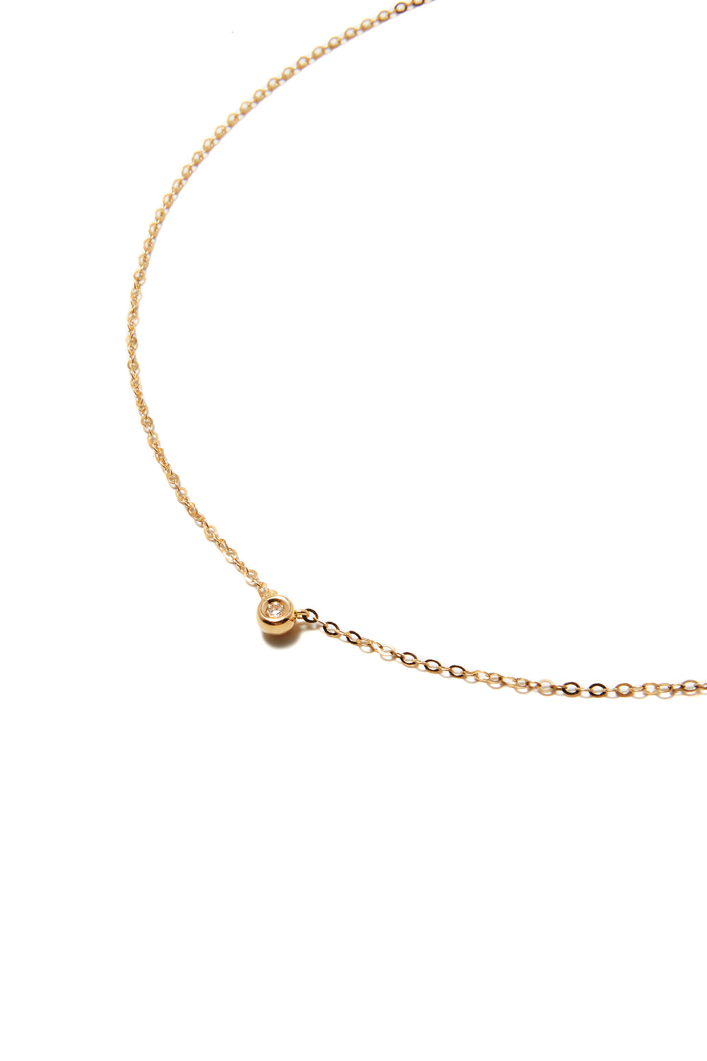 18K GOLD DIA PERFECTION NECKLACE LARGE