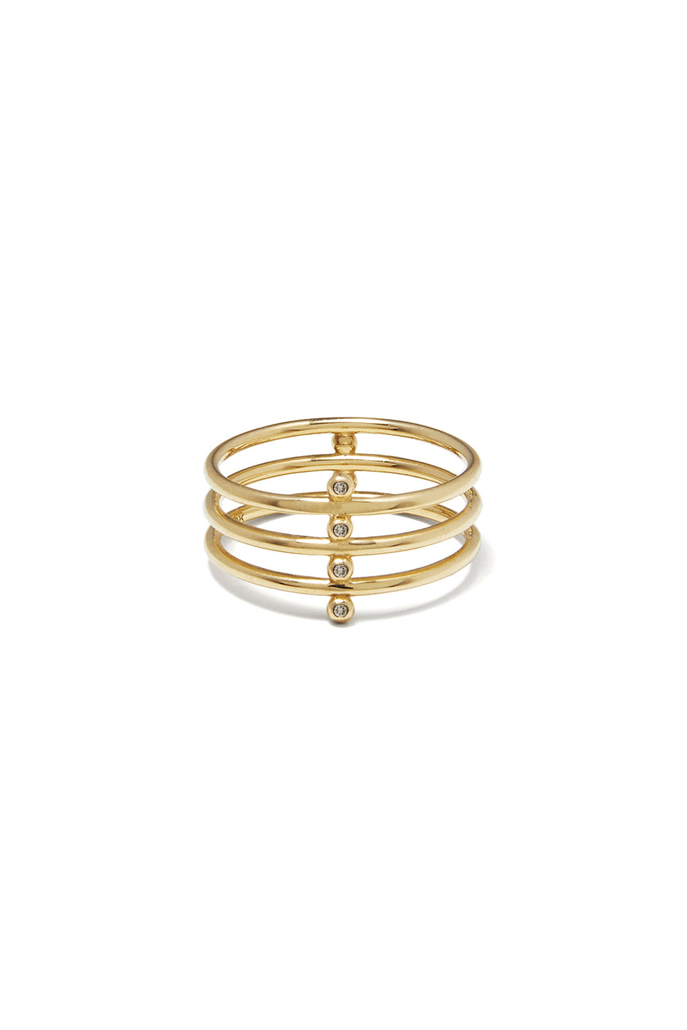 10K GOLD DIA MULTI PERFECTION RING