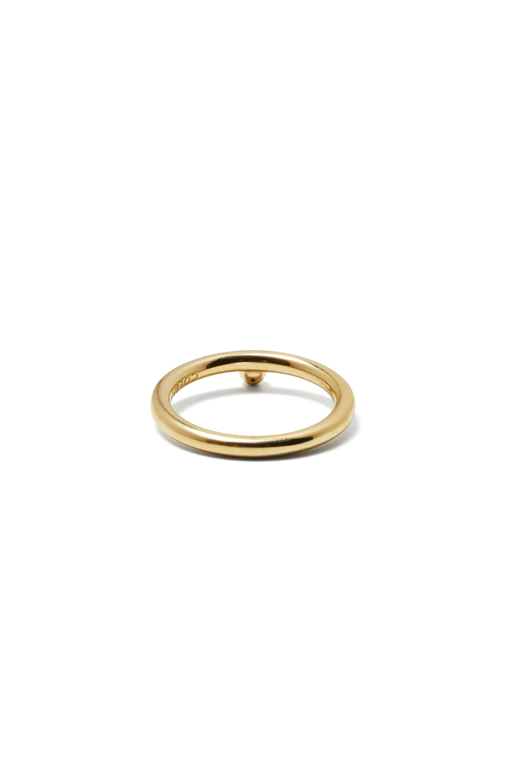 10K GOLD DIA HEMISPHERE RING