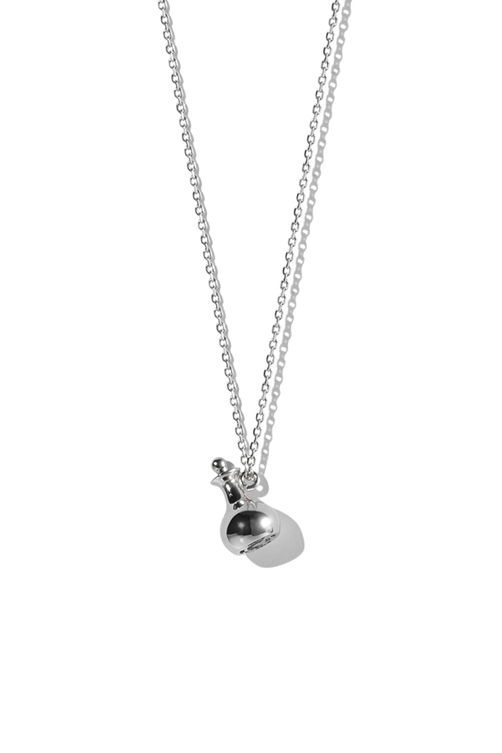 14K WHITE GOLD MINI BOTTIGLIA NECKLACE