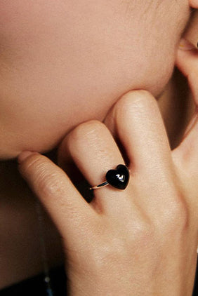 BLACK CANDY RING