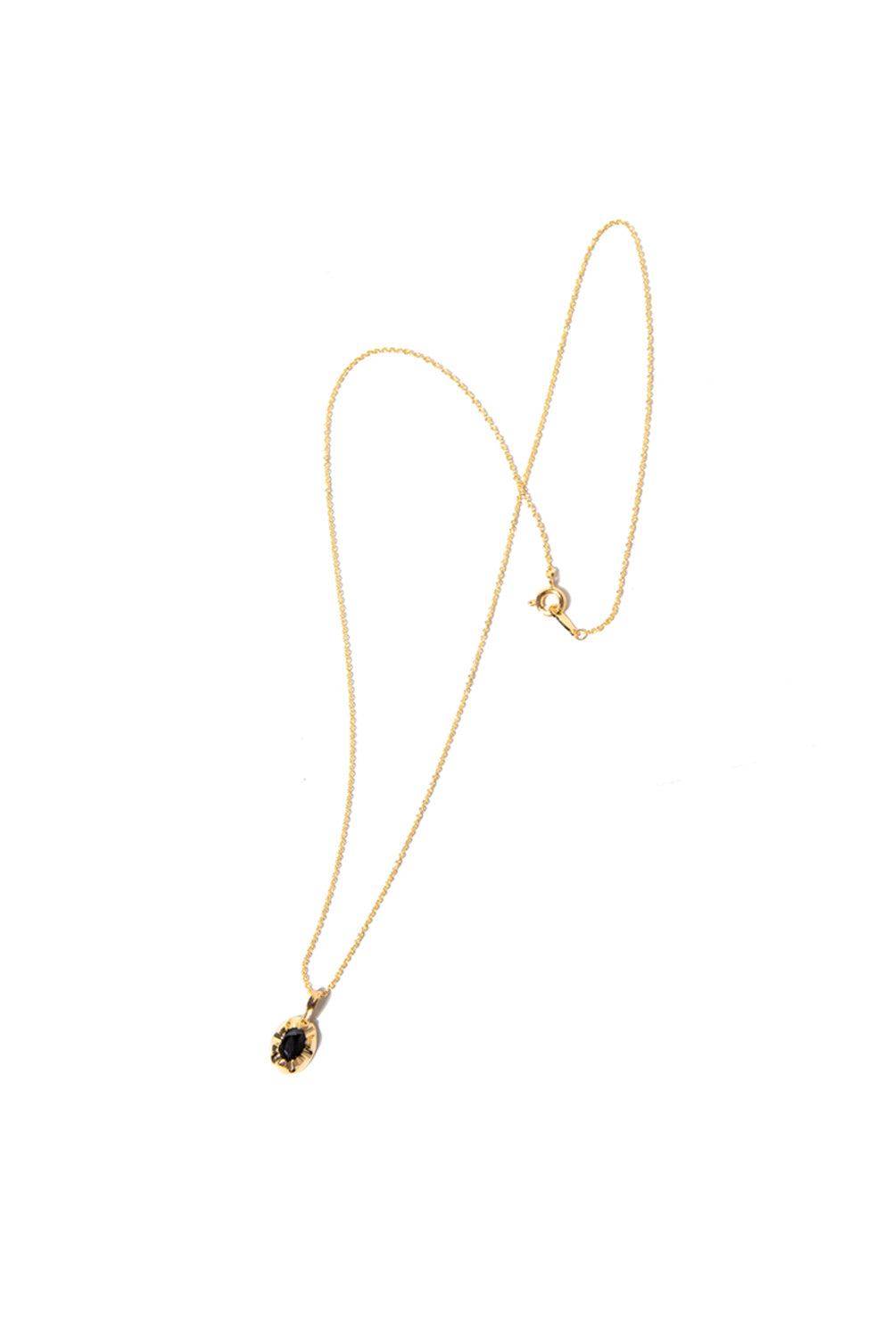 CLAW ONYX GOLD NECKLACE