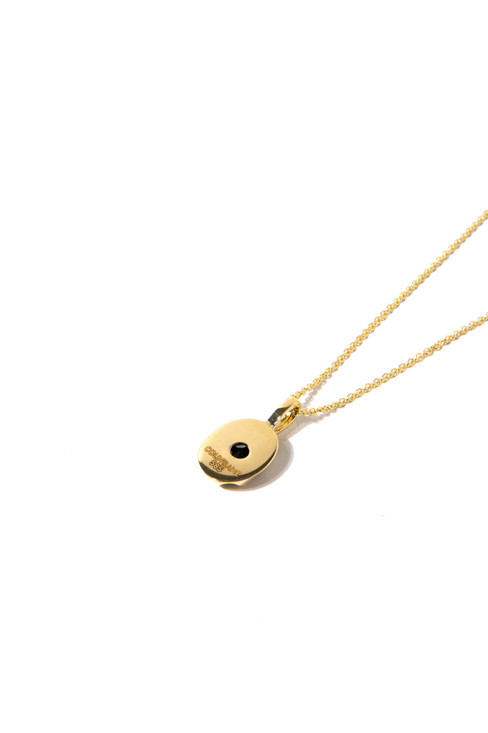 CLAW ONYX GOLD NECKLACE