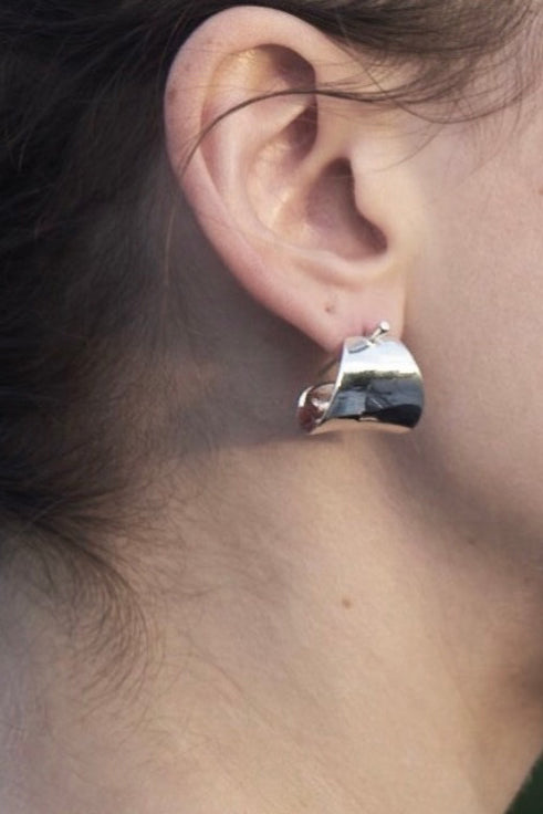 CONCAVE PIN EARRINGS - COLDFRAME