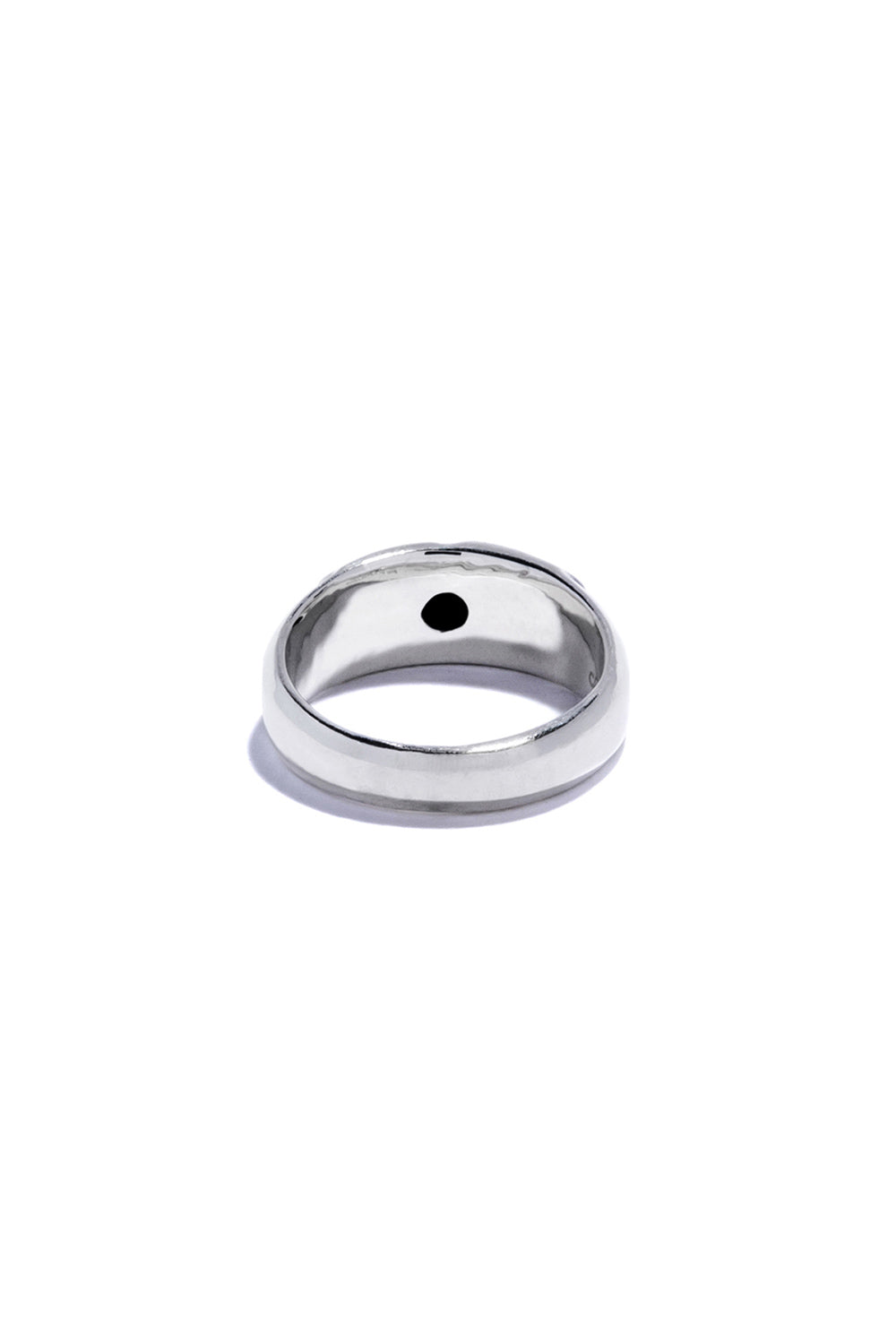 CLAW ONYX SILVER RING