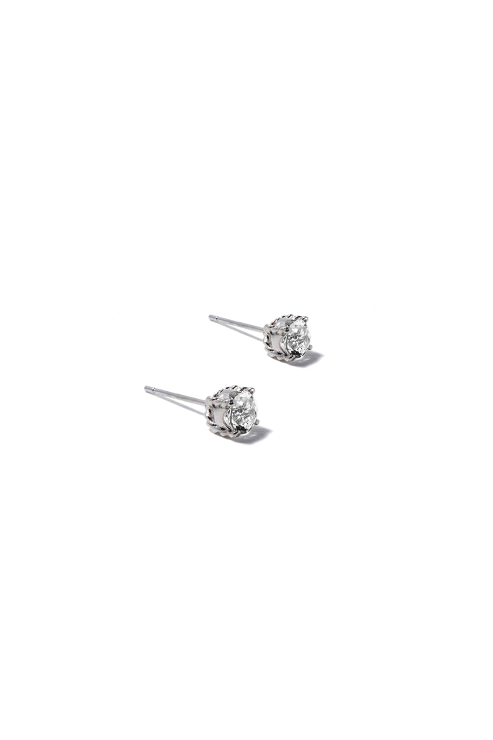 CLASSIC ROPE SILVER STUDS