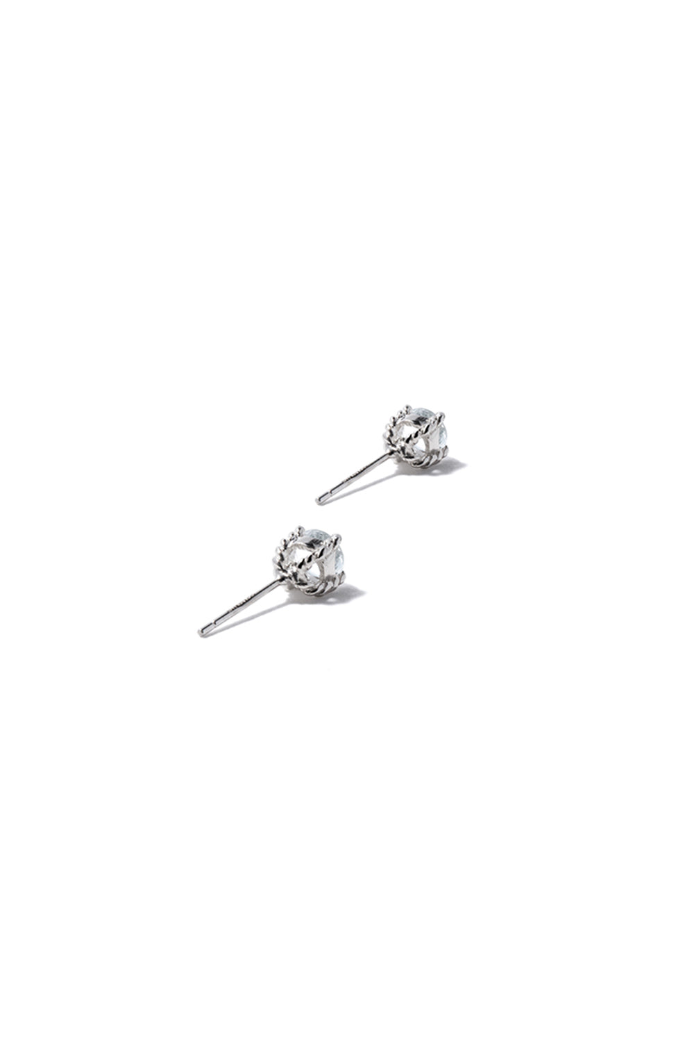 CLASSIC ROPE SILVER STUDS