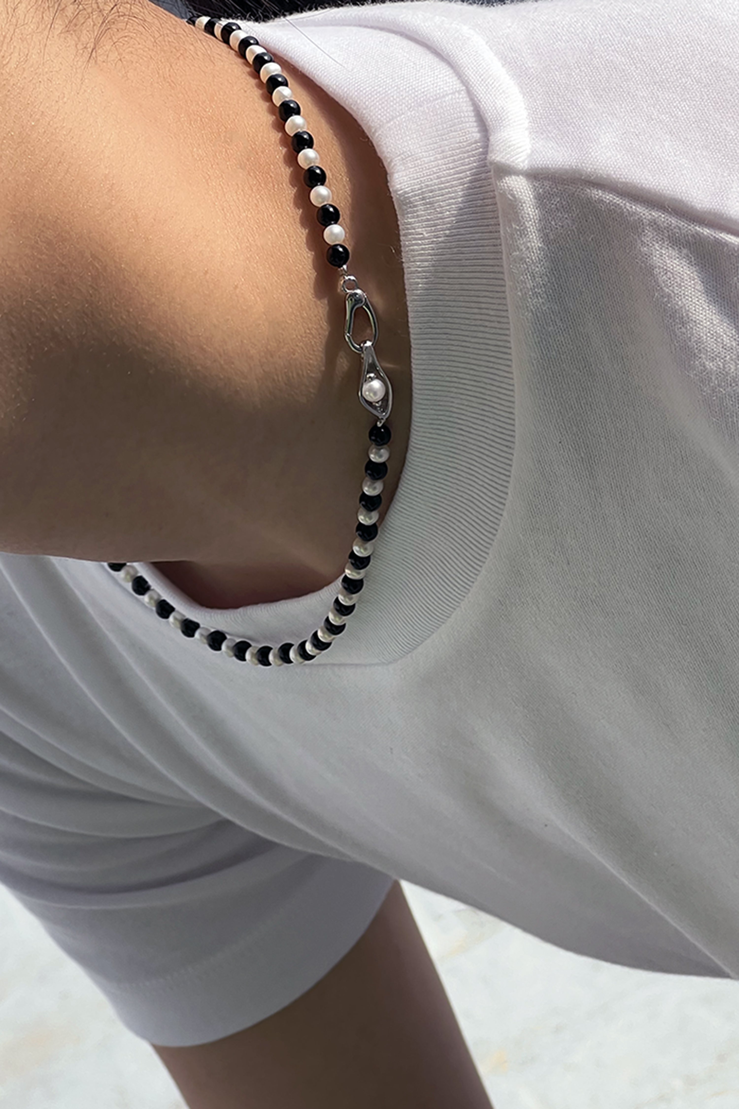 EVERYDAY PEARLS WITH BLACK ONYX