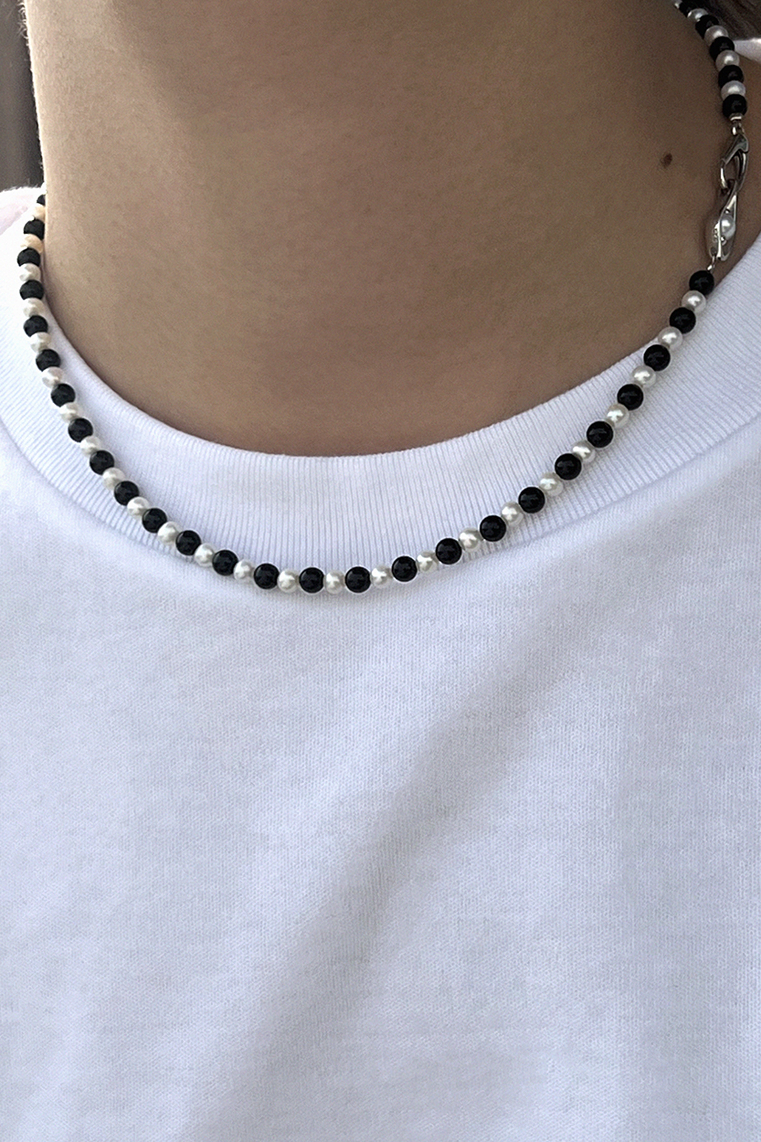 EVERYDAY PEARLS WITH BLACK ONYX