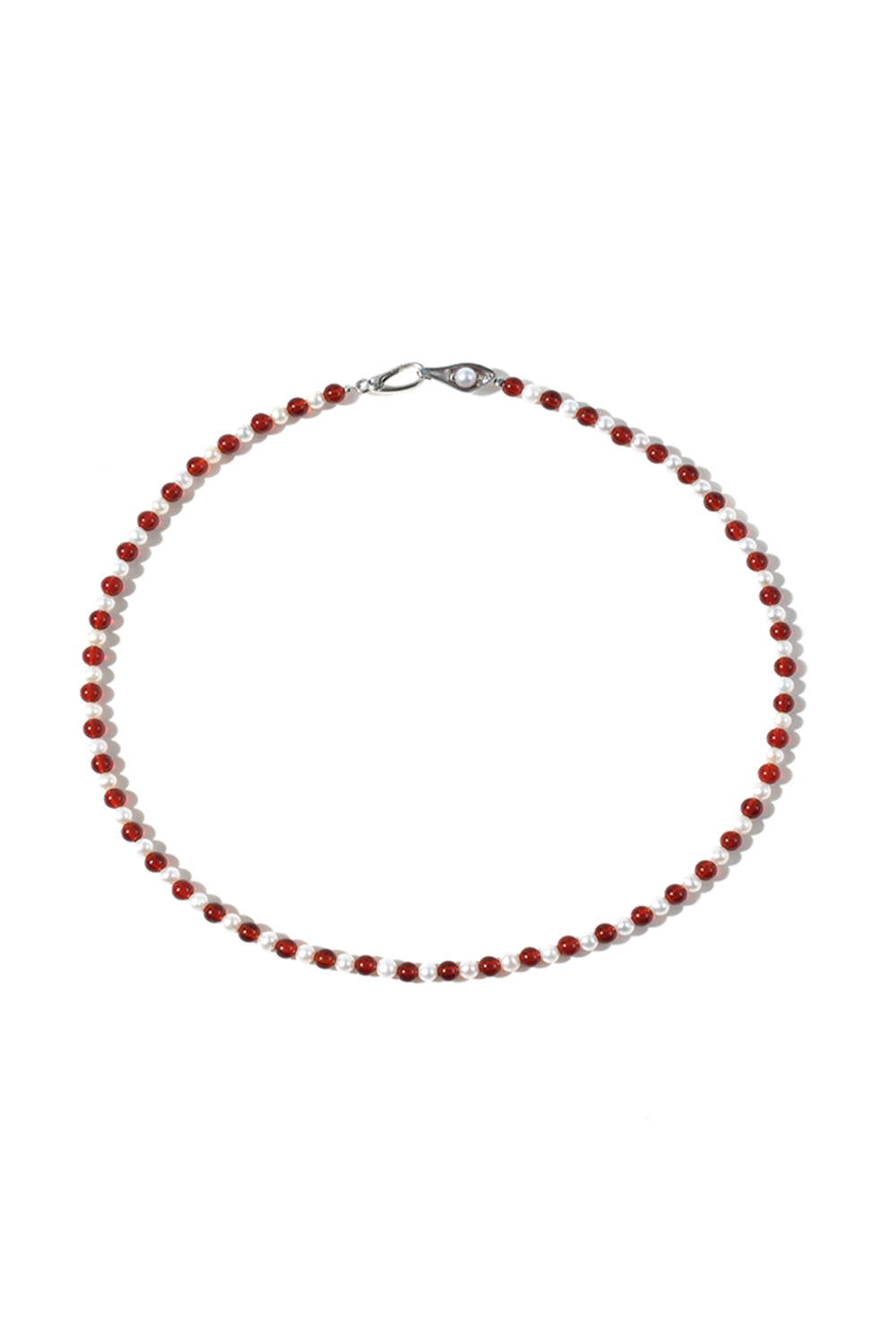 EVERYDAY PEARLS WITH RED ONYX