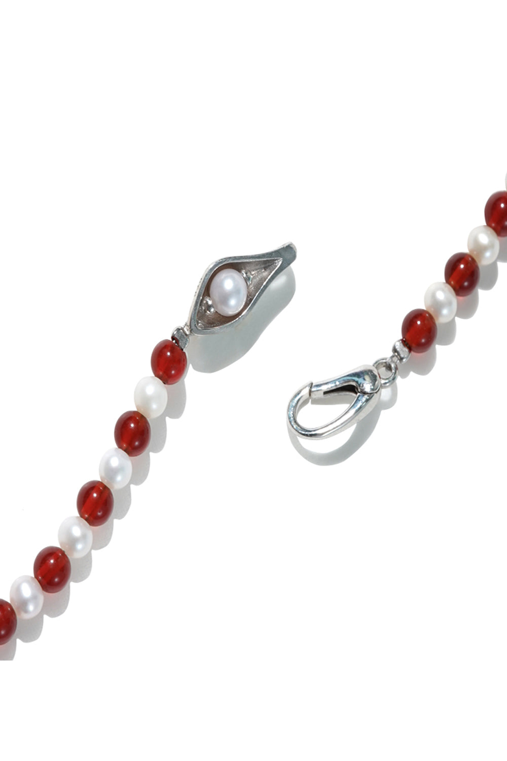 EVERYDAY PEARLS WITH RED ONYX