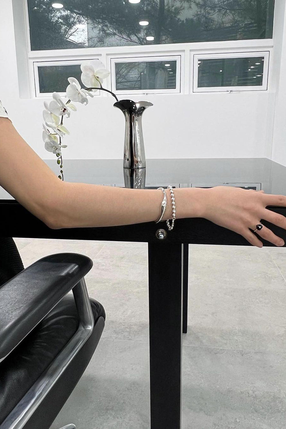 EVERYDAY SILVER BALL BRACELET