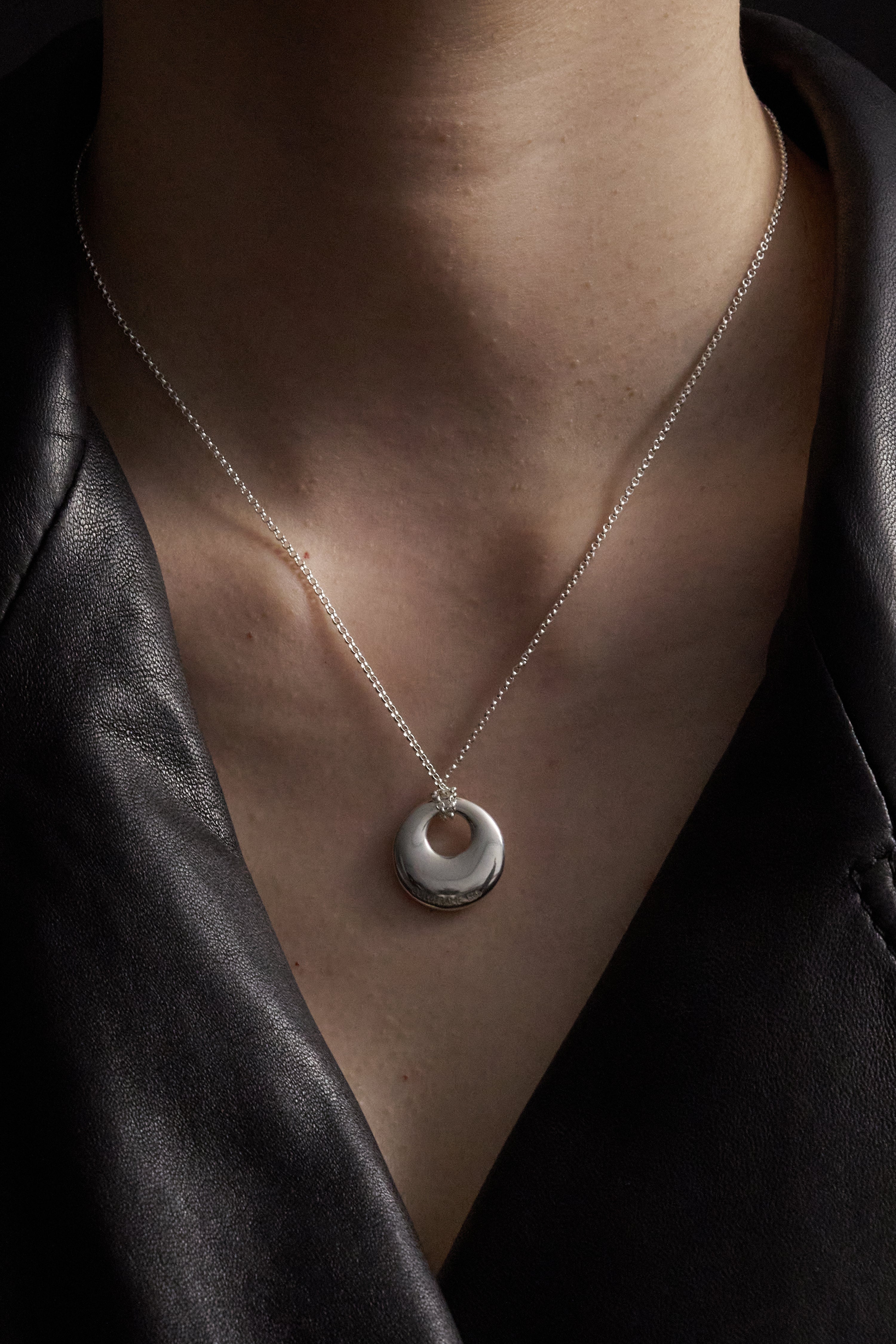 ETERNAL SILVER JADE NECKLACE