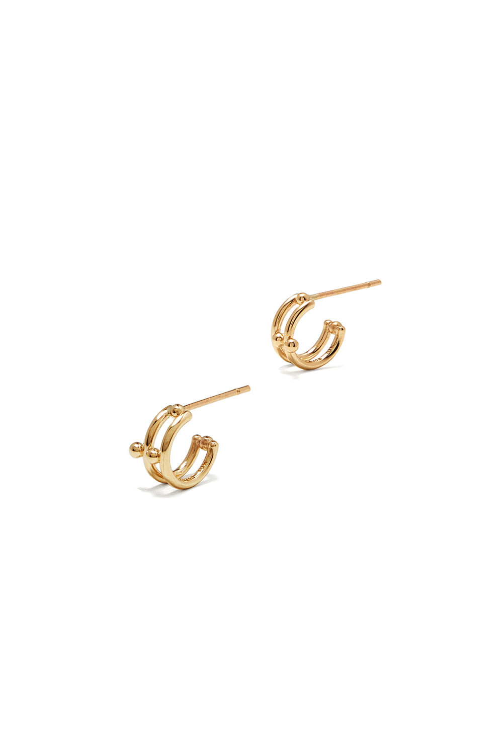 GOLD MINI PERFECTION EARRINGS