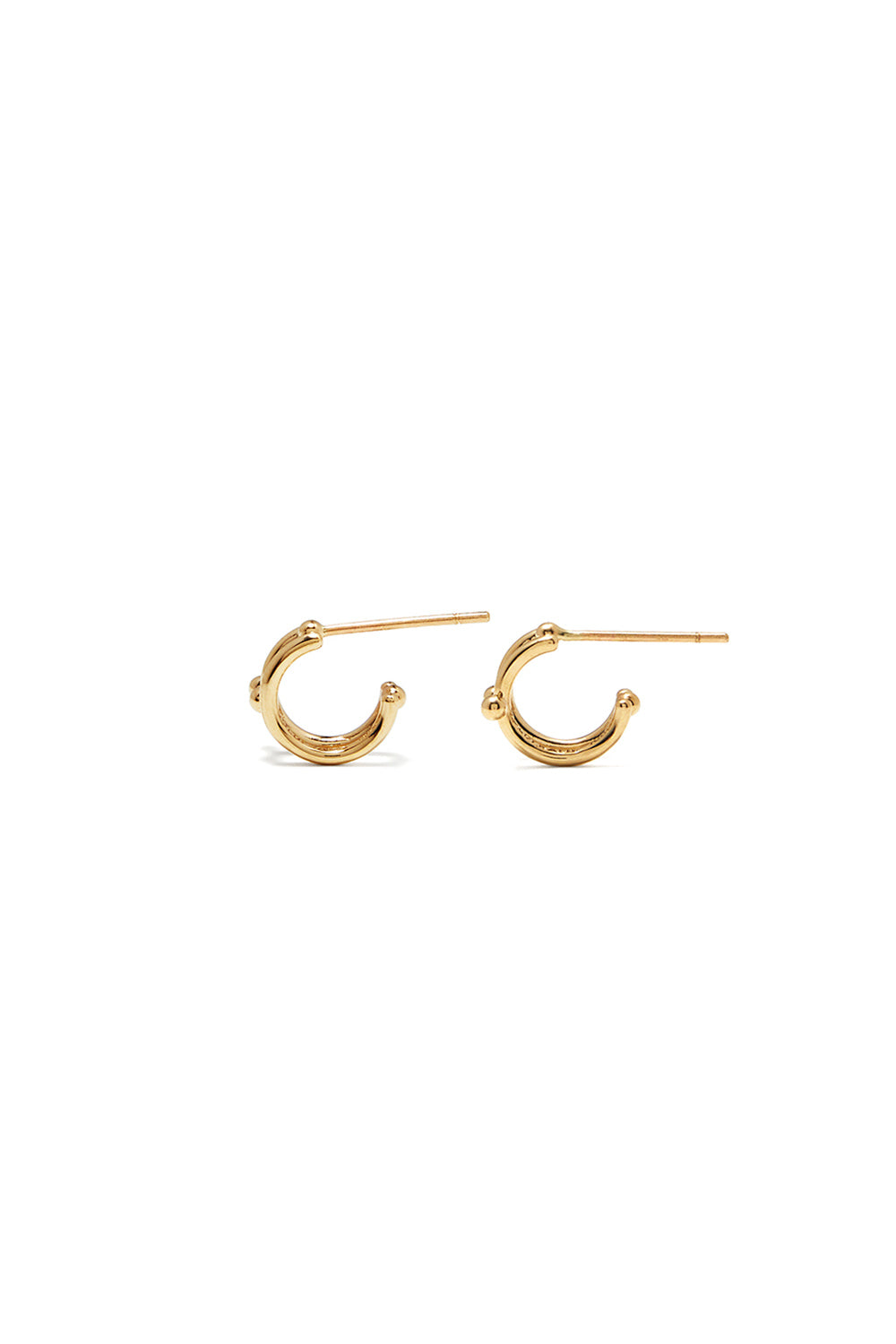 GOLD MINI PERFECTION EARRINGS