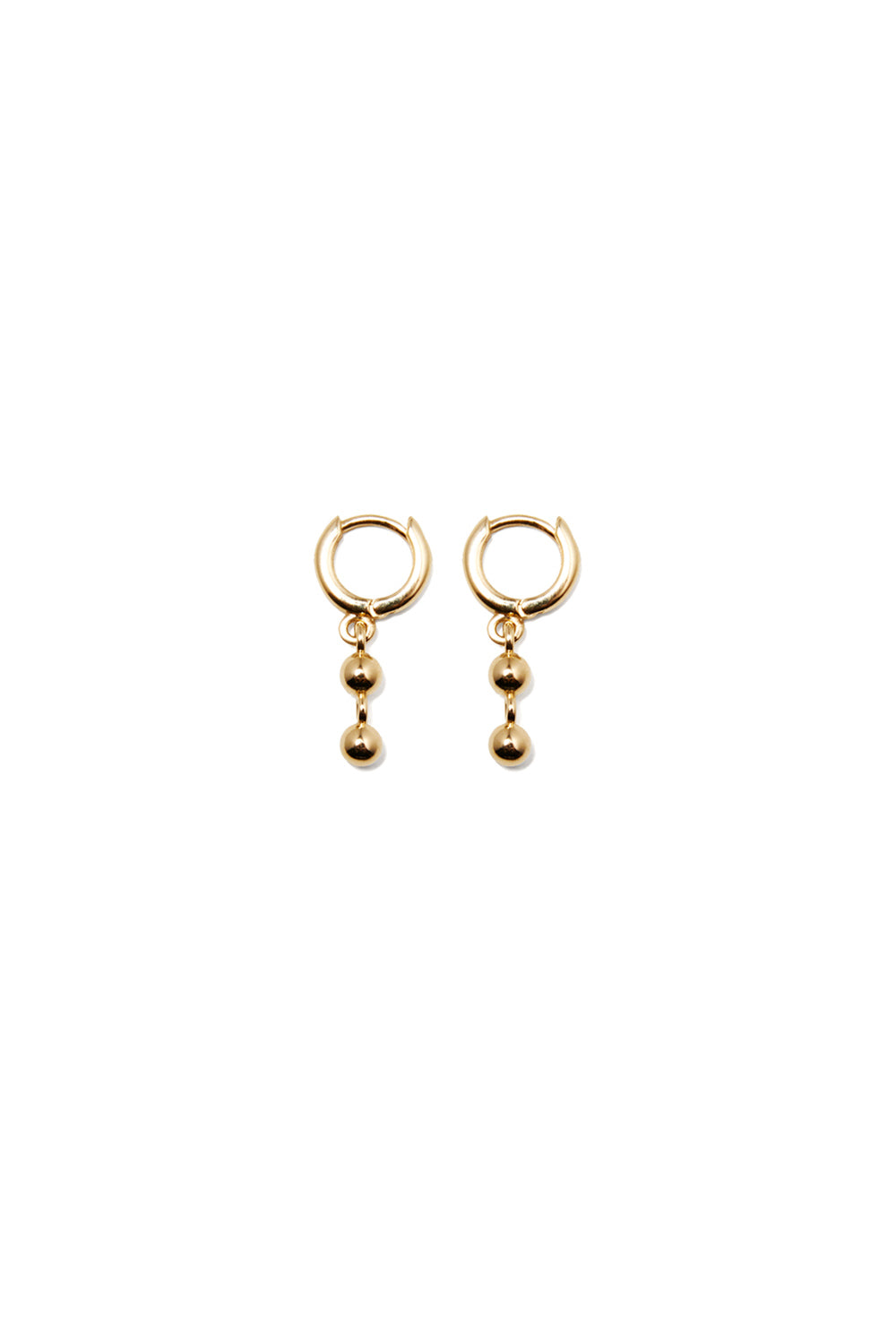 GOLD PERFECTION DROP EARRINGS