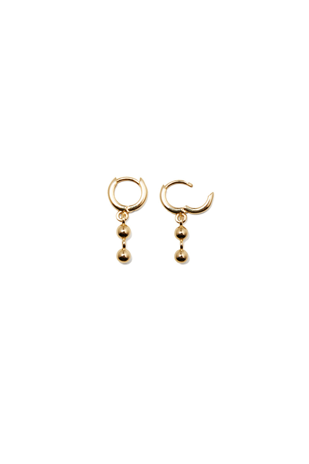 GOLD PERFECTION DROP EARRINGS