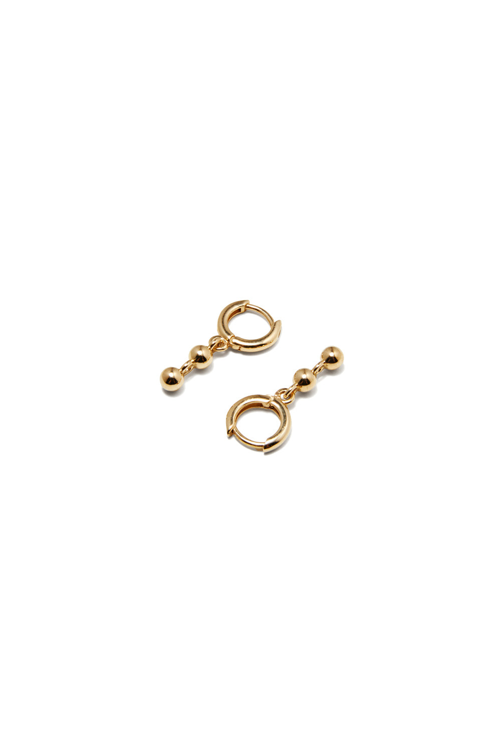 GOLD PERFECTION DROP EARRINGS