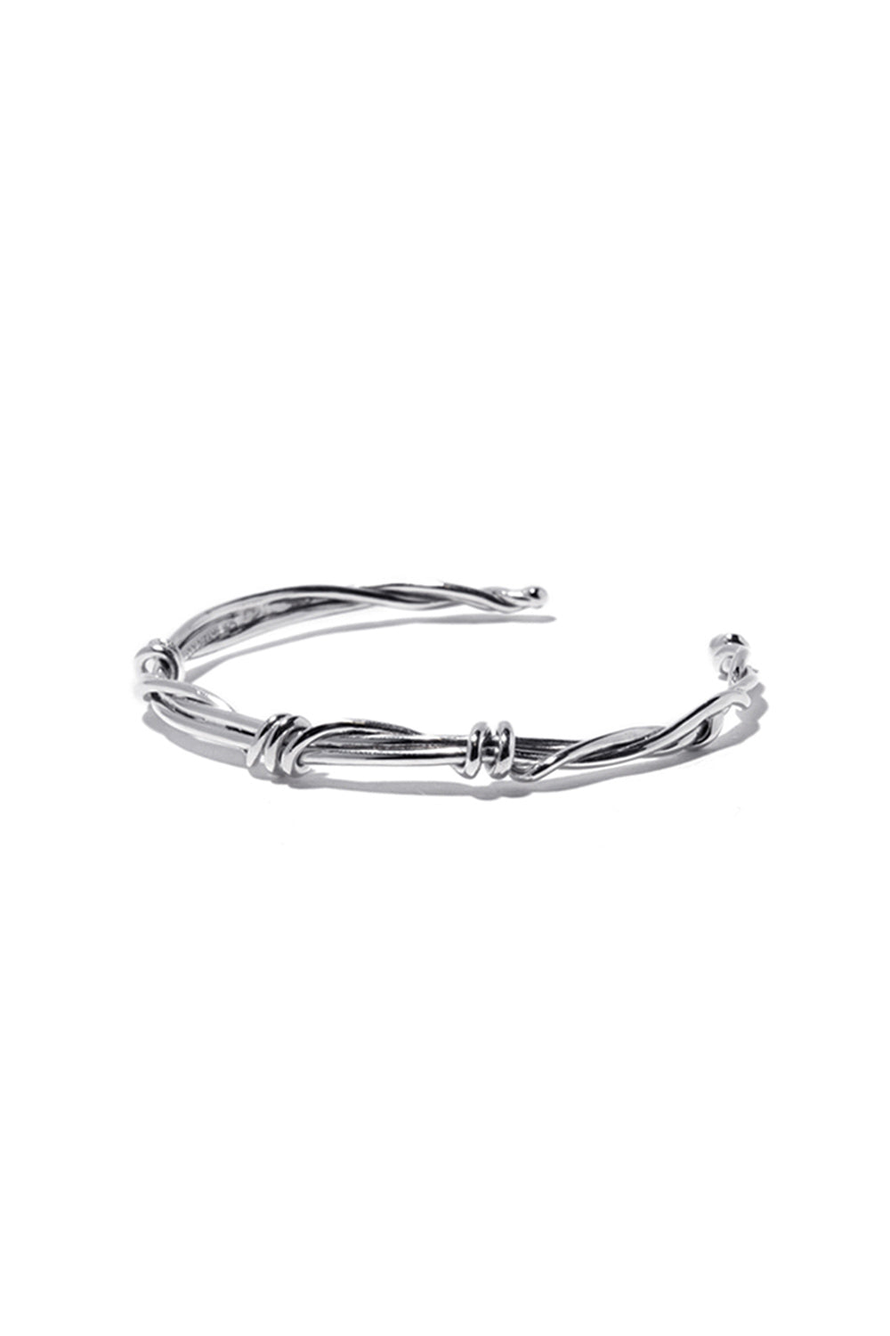 GORDIAN SILVER KNOT BANGLE