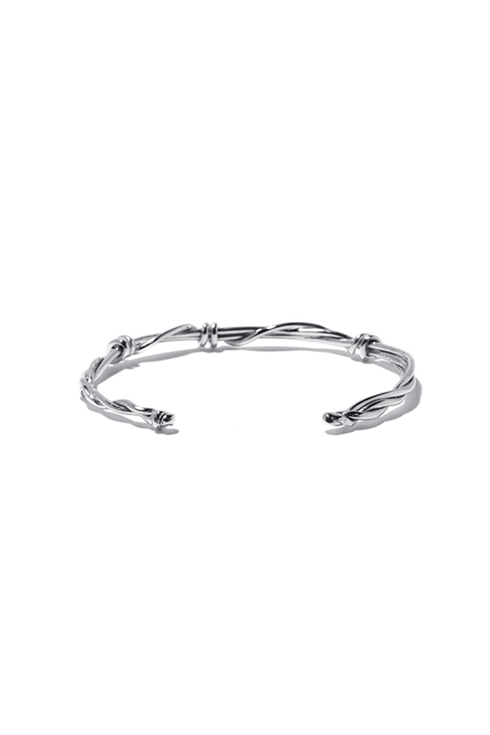 GORDIAN SILVER KNOT BANGLE