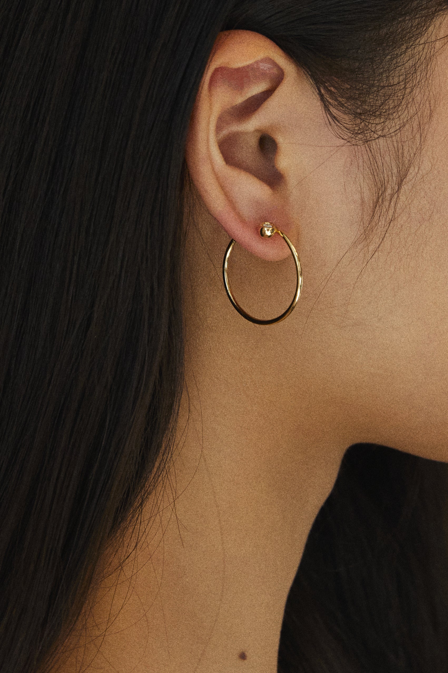 GOLD DIA PERFECTION HOOPS