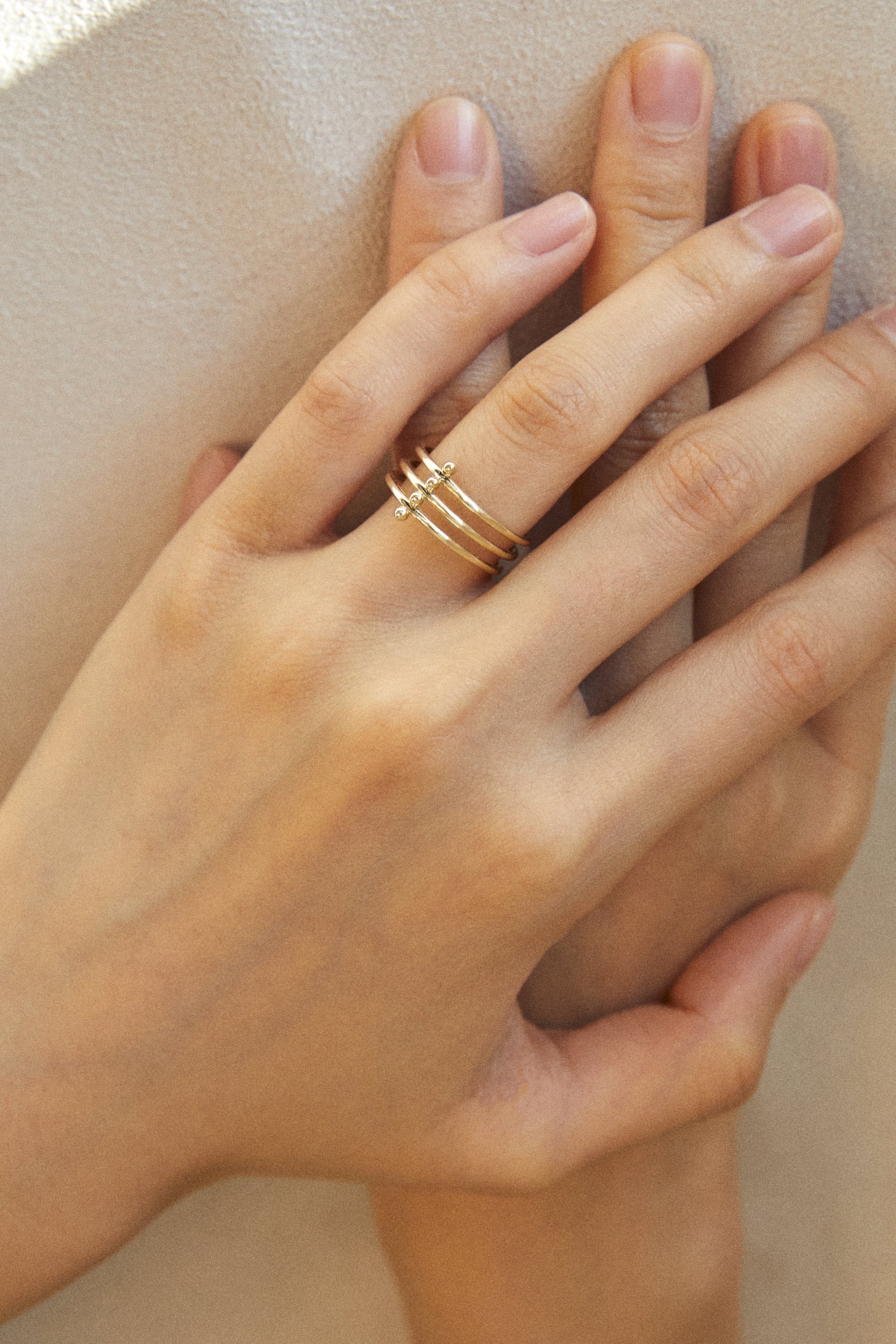 10K GOLD MULTI PERFECTION RING