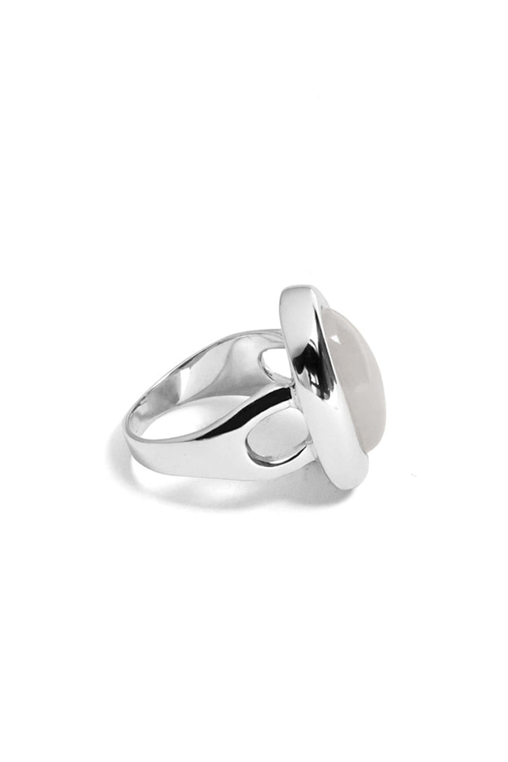 MOTHER'S WHITE QUARTZ RING