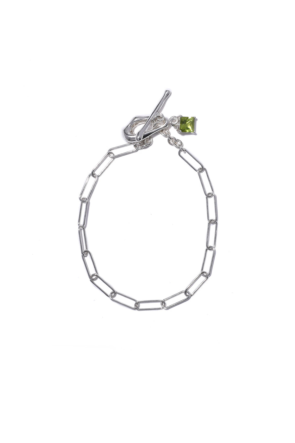 PRECIOUS DROP LIGHT GREEN BRACELET