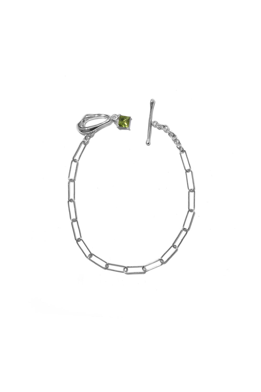 PRECIOUS DROP LIGHT GREEN BRACELET