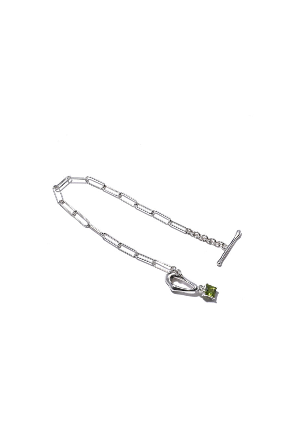 PRECIOUS DROP LIGHT GREEN BRACELET