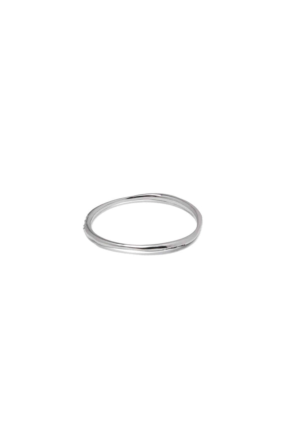 SLIM BODY TRIO DIAMONDS WHITE GOLD RING