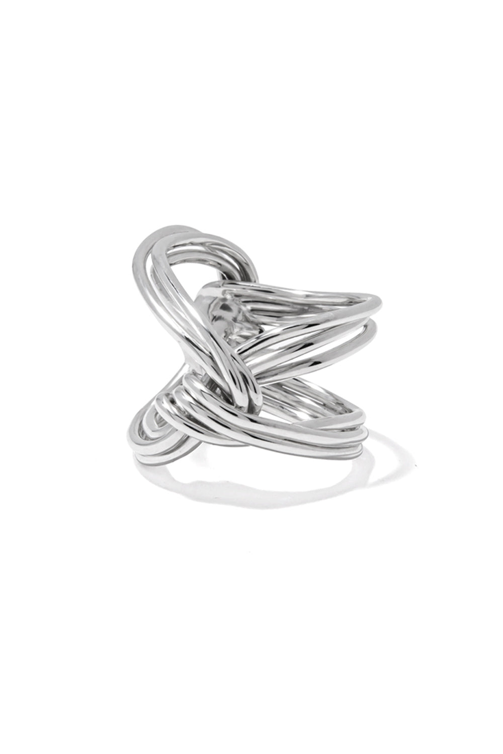 THREE LINES KNOTS RING