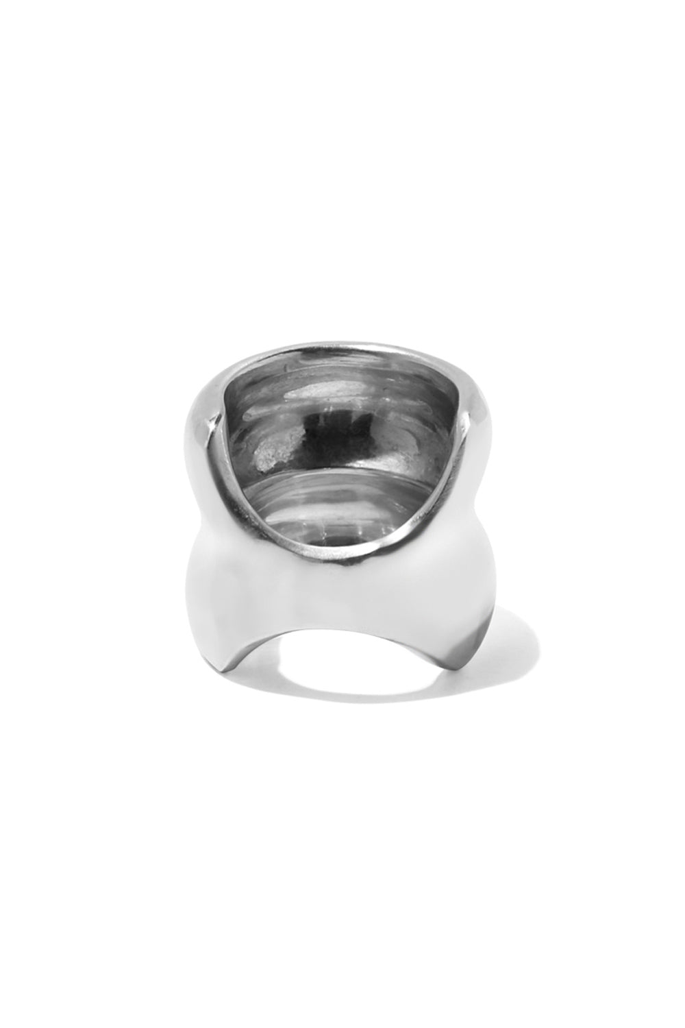 WHITE JAR BOLD RING