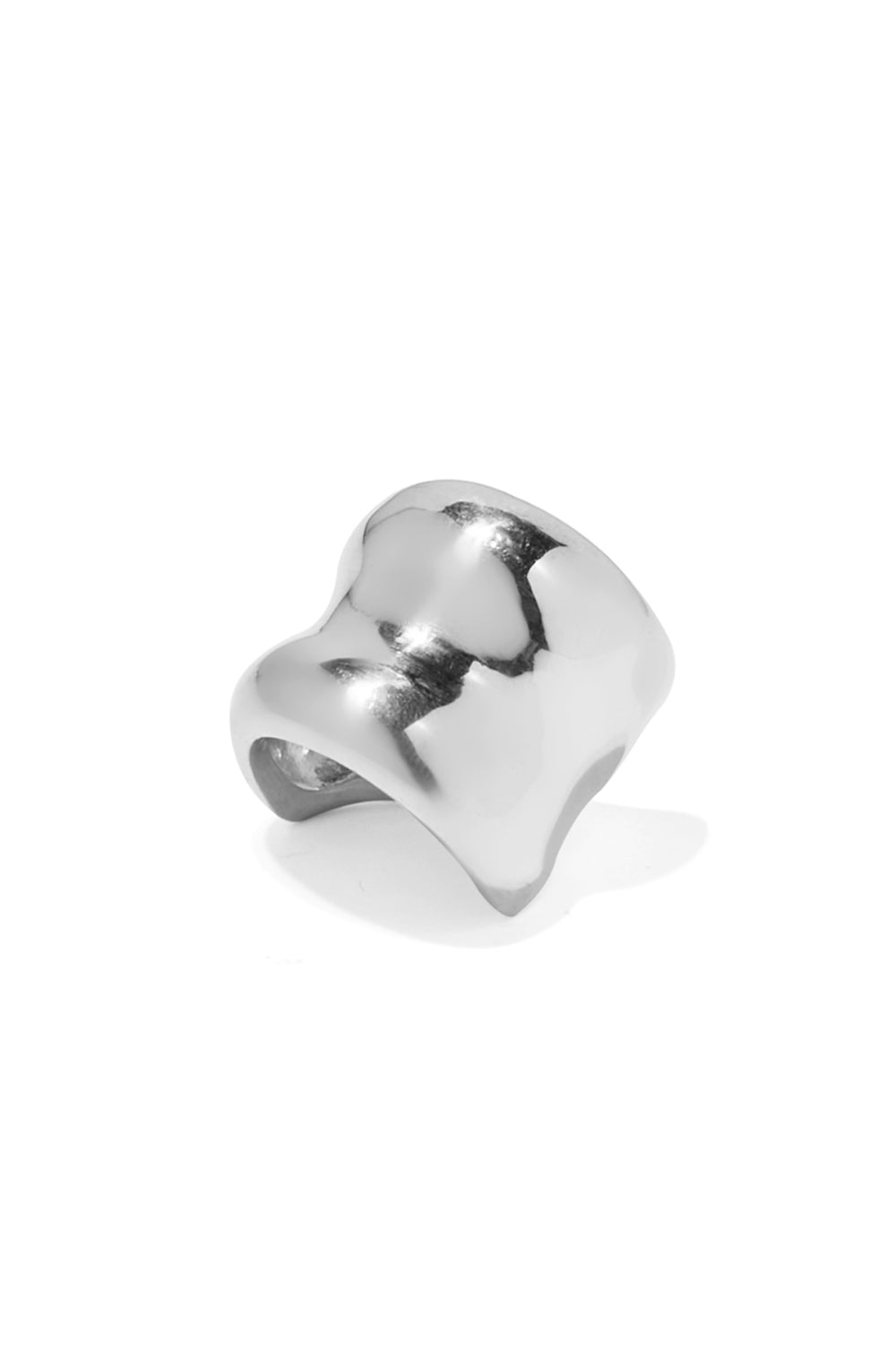 WHITE JAR BOLD RING